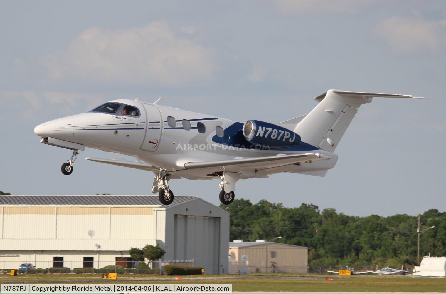 N787PJ, 2011 Embraer EMB-500 Phenom 100 C/N 50000258, Phenom 100