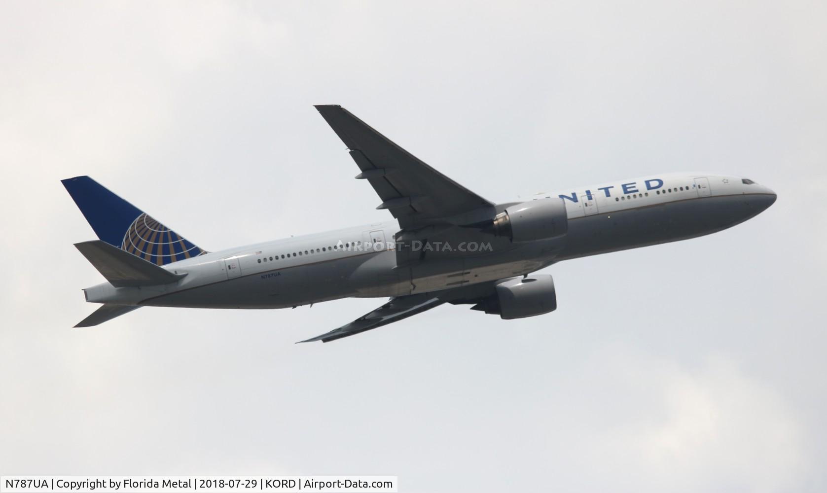 N787UA, 1997 Boeing 777-222 C/N 26939, United
