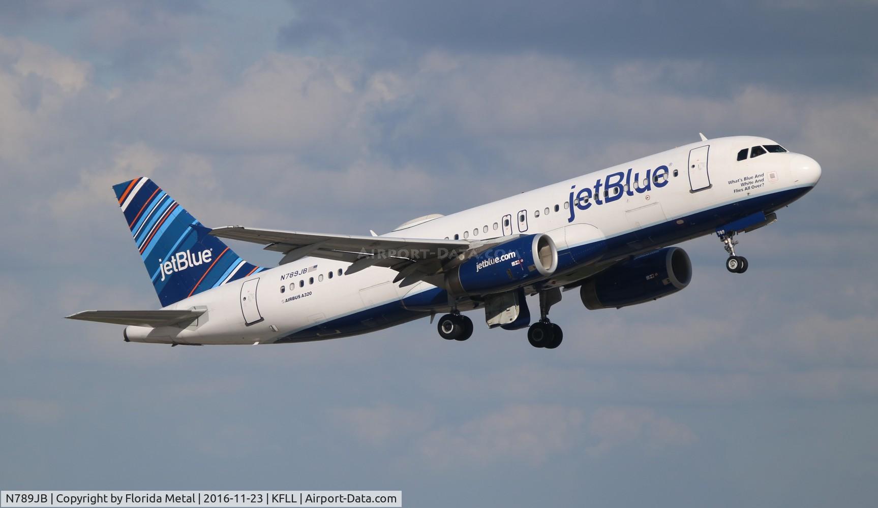 N789JB, 2011 Airbus A320-232 C/N 4612, JetBlue