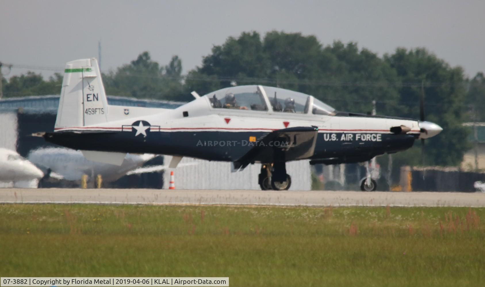 07-3882, 2007 Raytheon T-6A Texan II C/N PT-437, Texan II