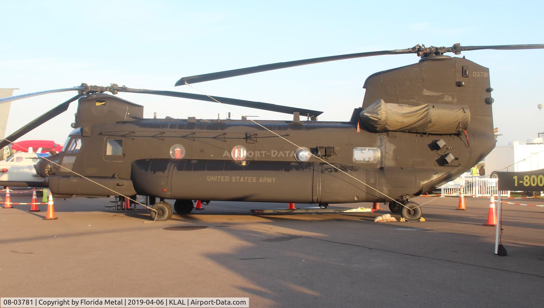 08-03781, 1992 Boeing MH-47G Chinook C/N M3781, MH-47G