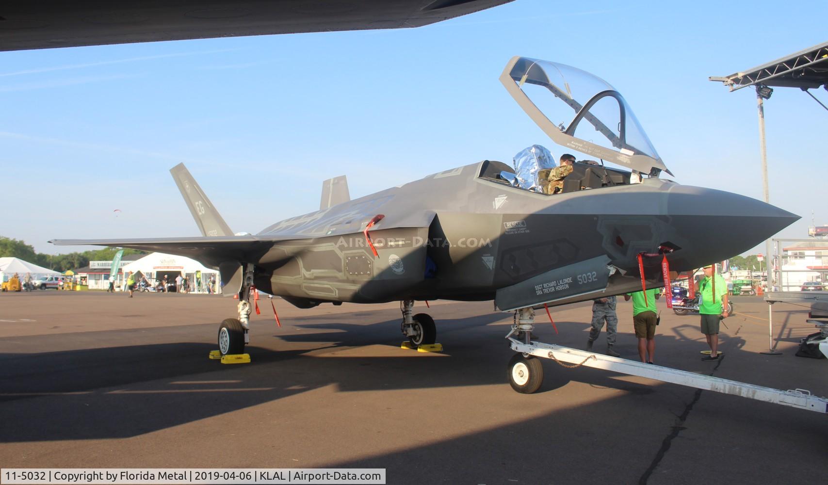 11-5032, 2011 Lockheed Martin F-35A Lightning II C/N AF-43, Sun N Fun 2019