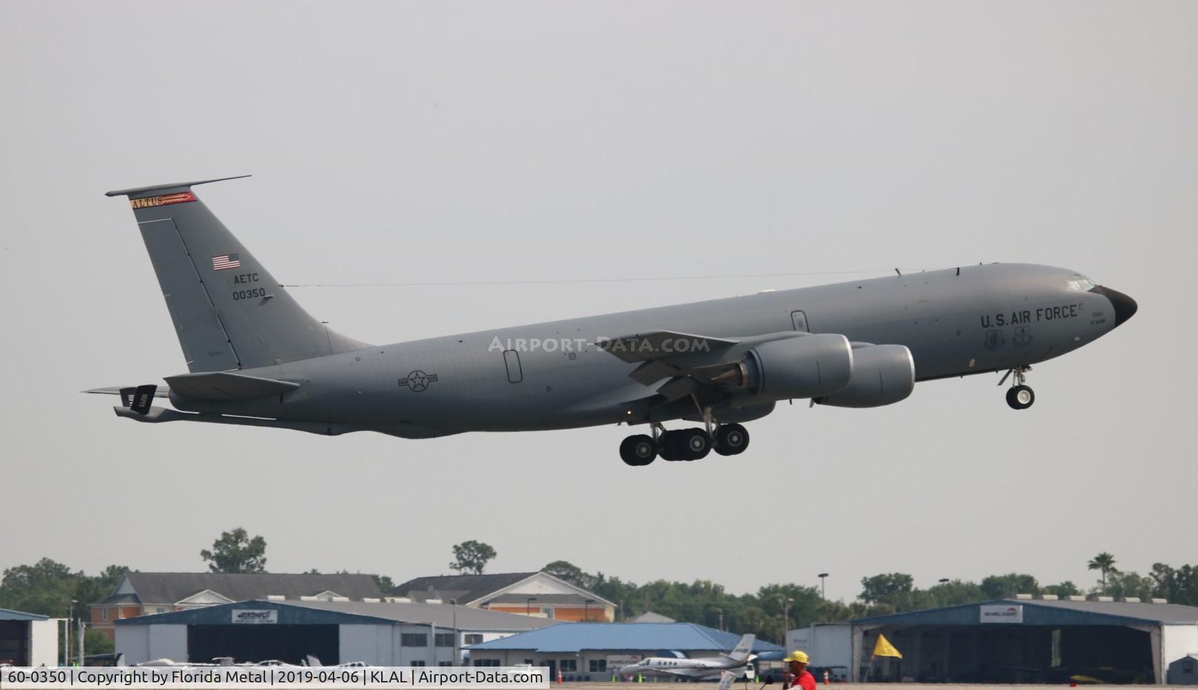 60-0350, 1960 Boeing KC-135R Stratotanker C/N 18125, KC-135R