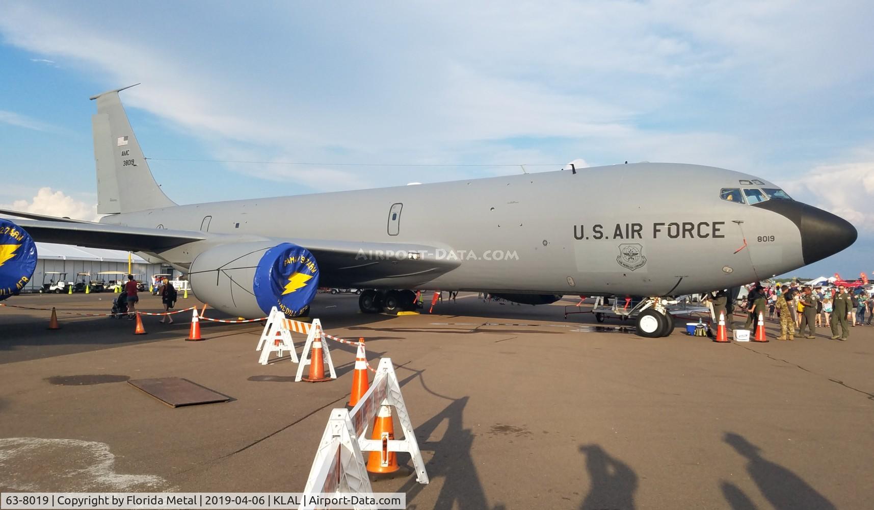 63-8019, 1963 Boeing KC-135R Stratotanker C/N 18636, KC-135R