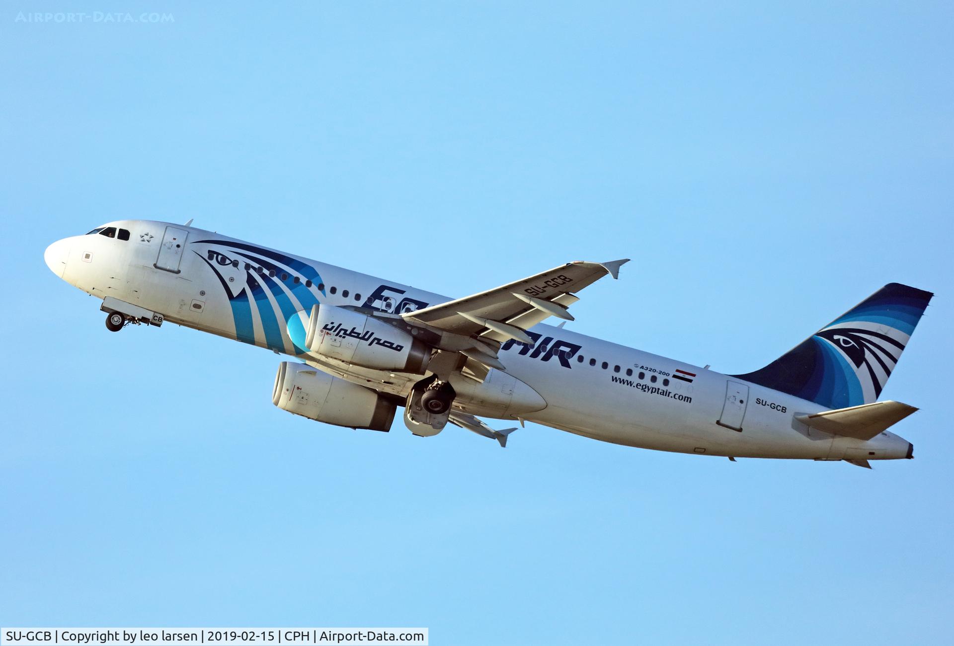 SU-GCB, 2003 Airbus A320-232 C/N 2079, Copenhagen 15.2.2019