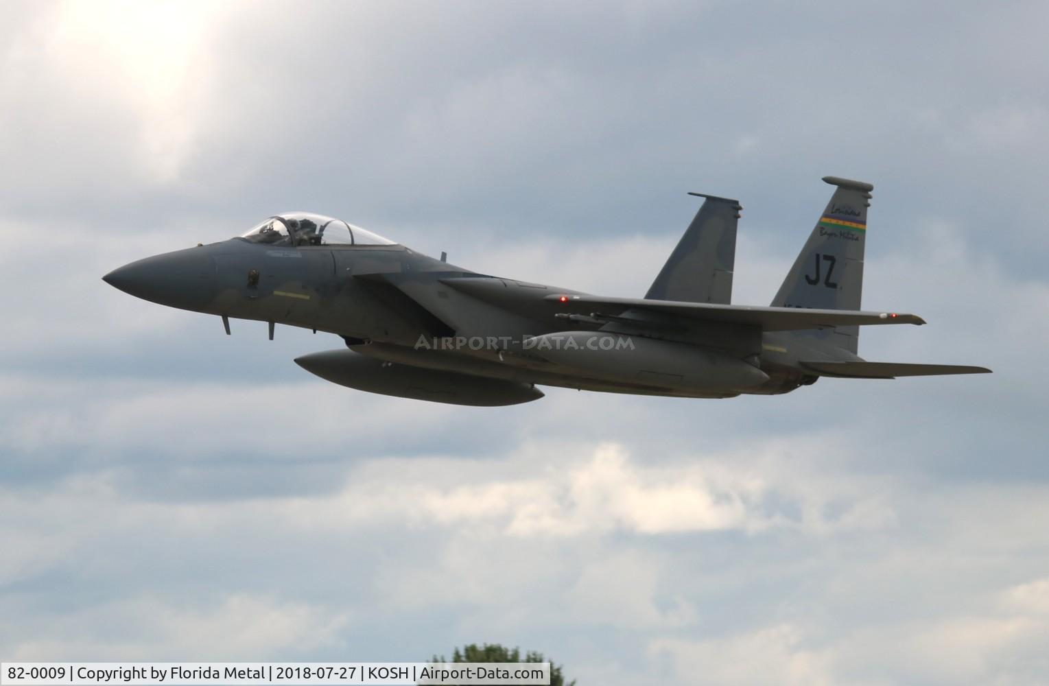 82-0009, 1982 McDonnell Douglas F-15C Eagle C/N 0820/C240, Air Venture 2018