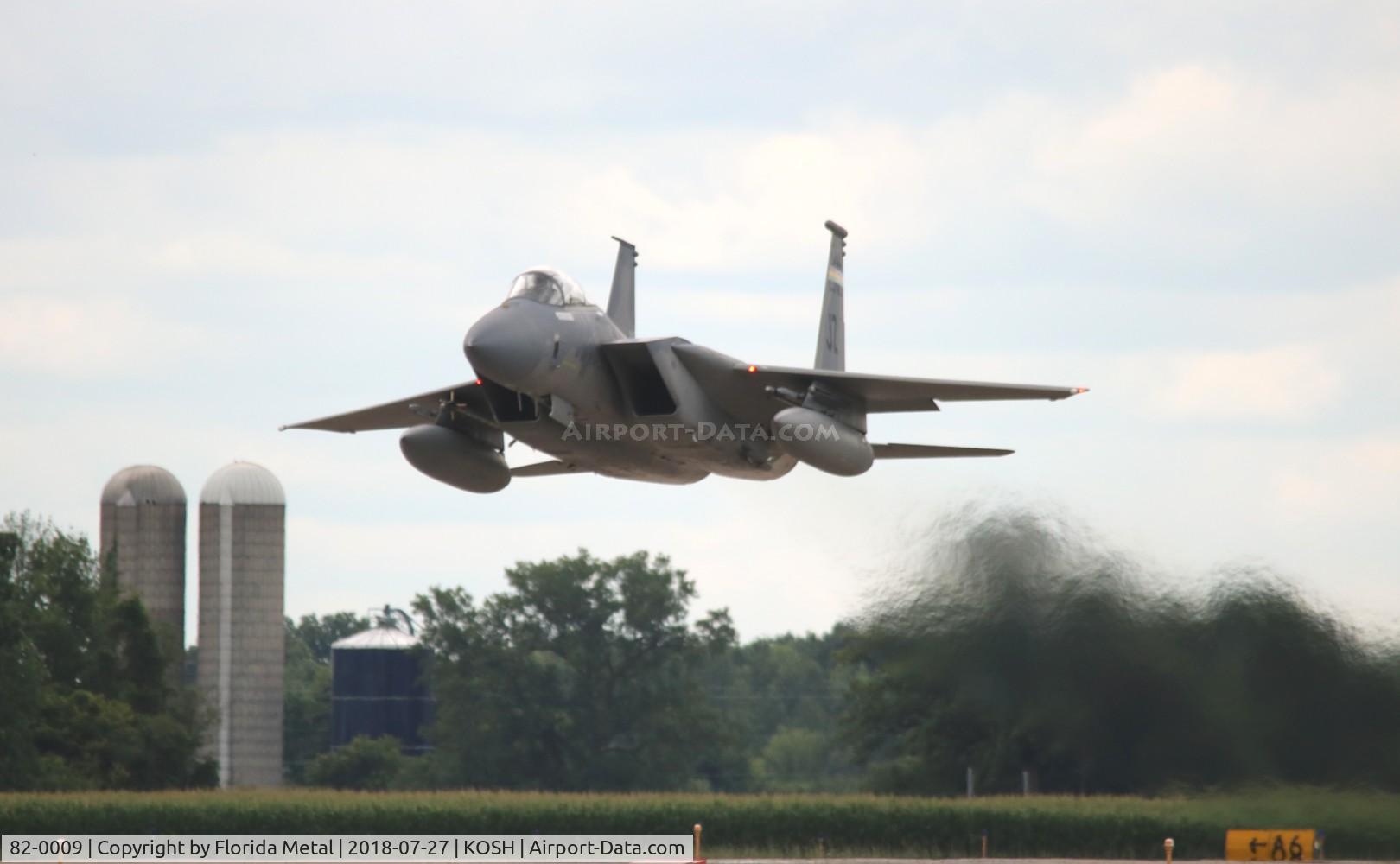 82-0009, 1982 McDonnell Douglas F-15C Eagle C/N 0820/C240, Air Venture 2018