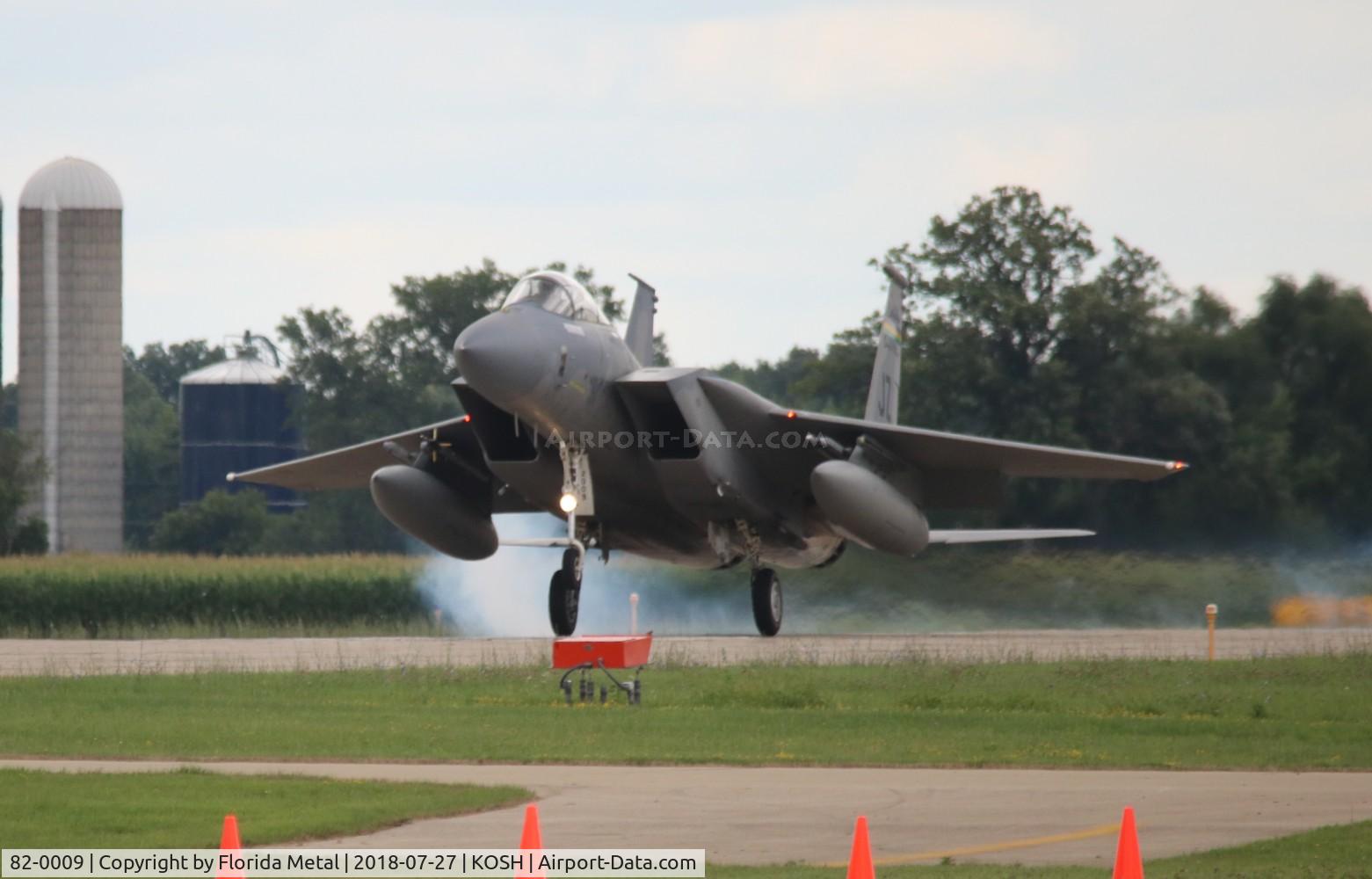 82-0009, 1982 McDonnell Douglas F-15C Eagle C/N 0820/C240, Air Venture 2018