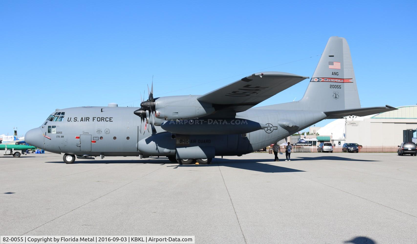 82-0055, 1982 Lockheed C-130H Hercules C/N 382-4970, Cleveland Airshow 2016