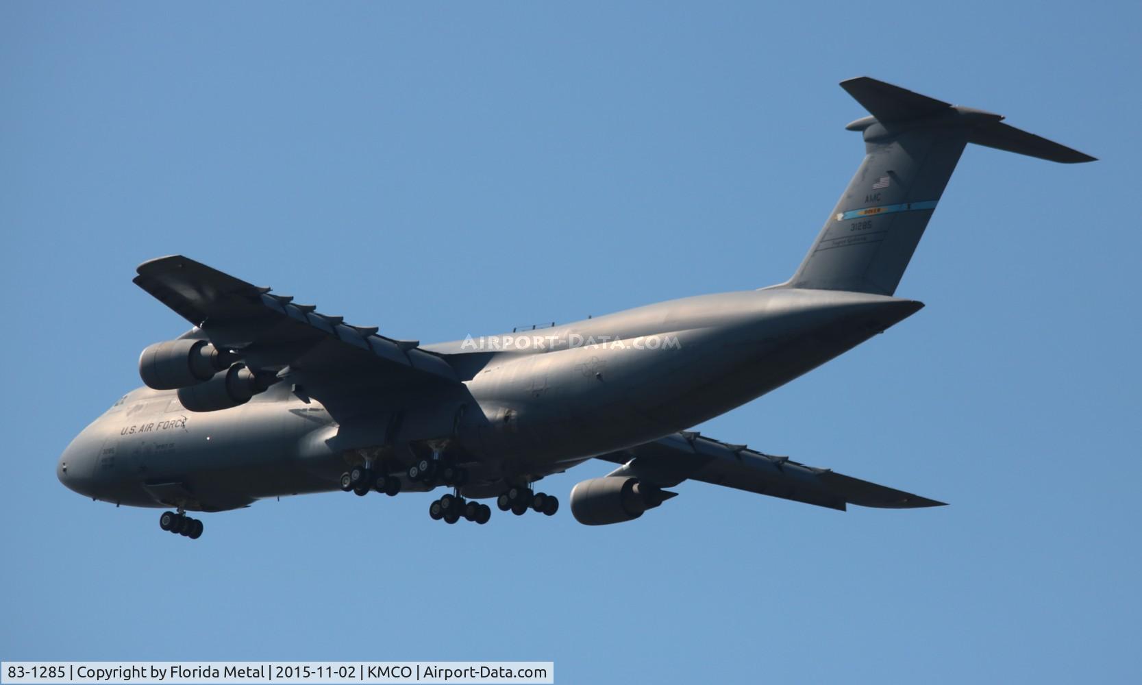 83-1285, 1983 Lockheed C-5M Super Galaxy C/N 500-0082, MCO Spotting