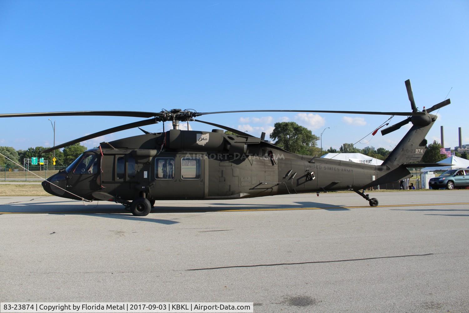 83-23874, 1983 Sikorsky UH-60A Black Hawk C/N 70699, Cleveland Airshow 2017