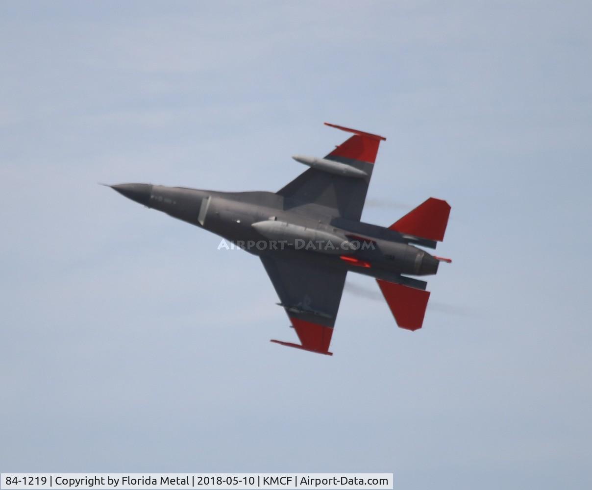 84-1219, 1984 General Dynamics QF-16C Fighting Falcon C/N 5C-56, MacDill Airfest 2018