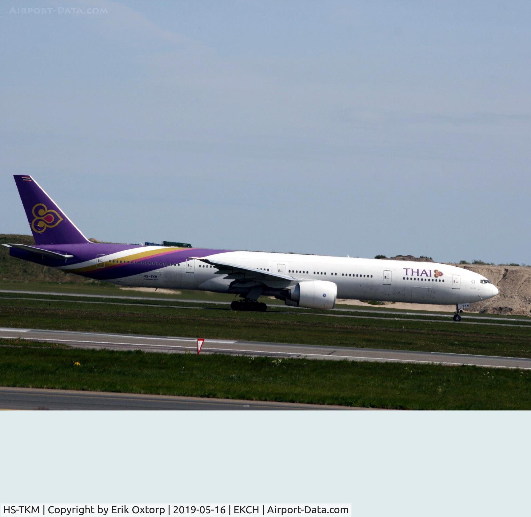 HS-TKM, 2013 Boeing 777-3AL/ER C/N 41522, HS-TKM taxi for takeoff rw 04R