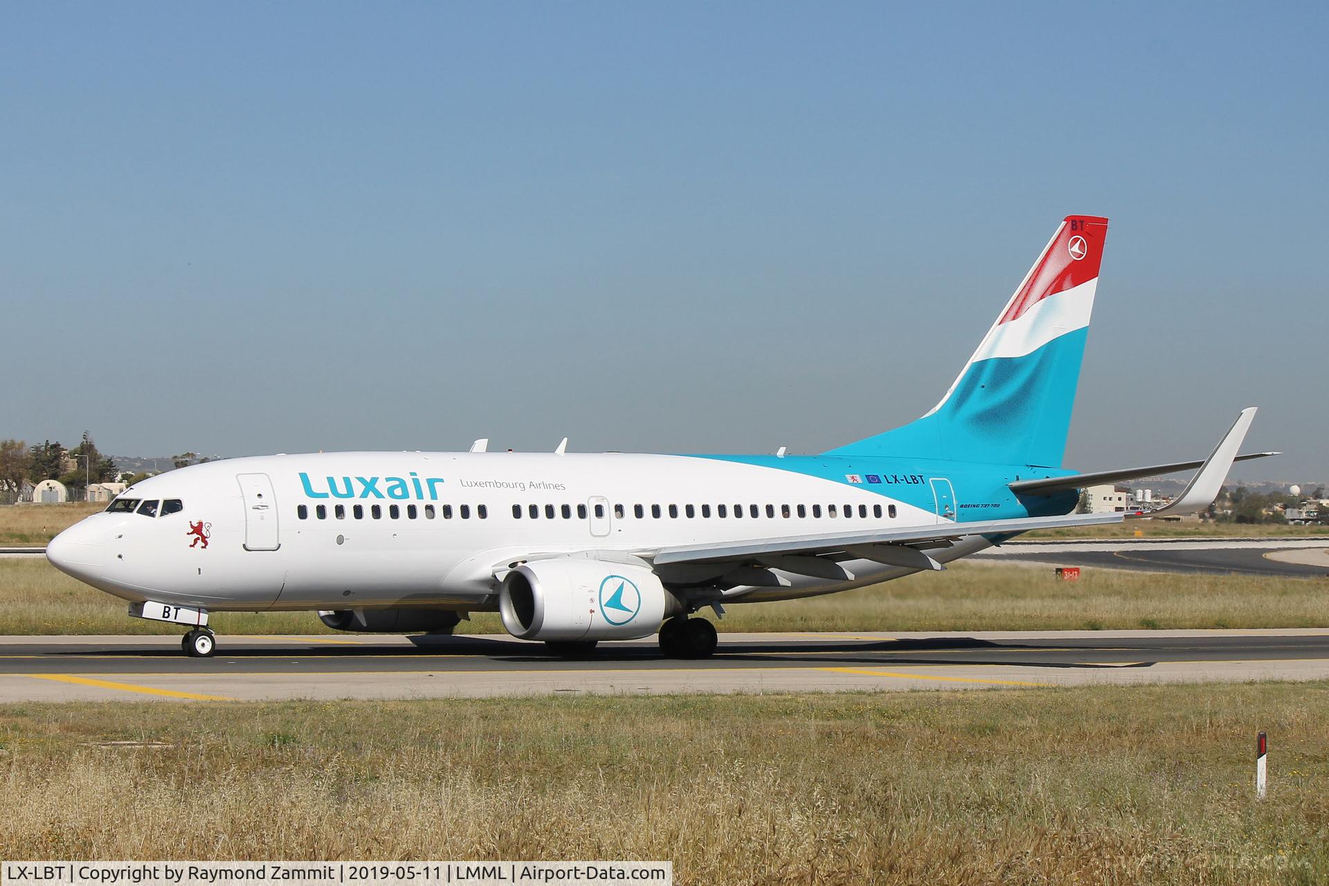 LX-LBT, 2008 Boeing 737-7K2 C/N 30371, B737-700 LX-LBT Luxair