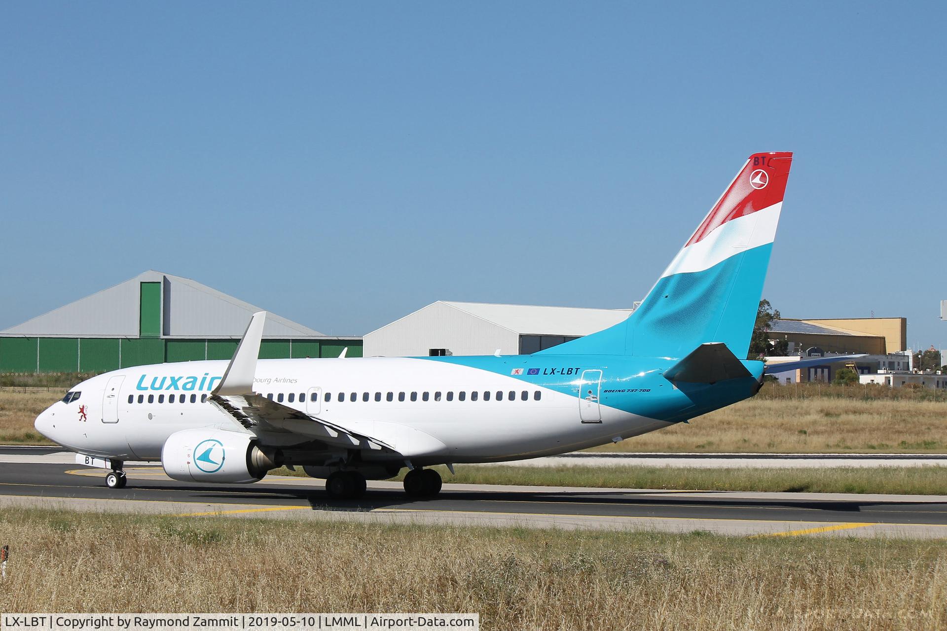 LX-LBT, 2008 Boeing 737-7K2 C/N 30371, B737-700 LX-LBT Luxair