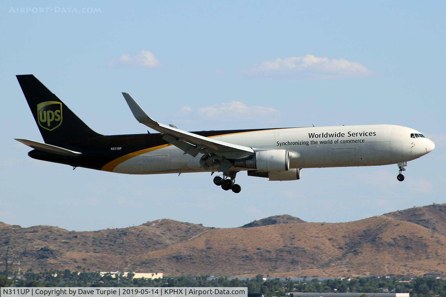 N311UP, 1996 Boeing 767-34AF C/N 27741, No comment.