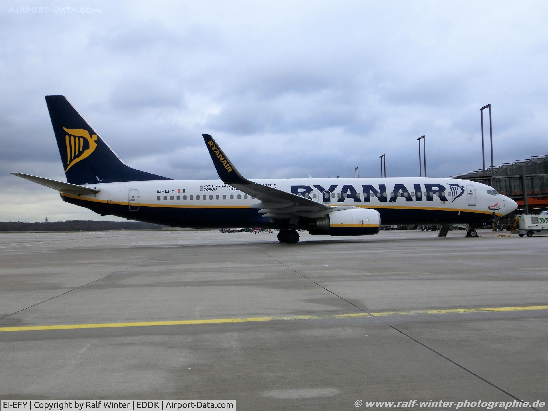 EI-EFY, 2009 Boeing 737-8AS C/N 35020, Boeing 737-8AS(W) - FR RYR Ryanair 'Kujawsko-Pomorskie Region' - 35020 - EI-EFY - 2015 - CGN