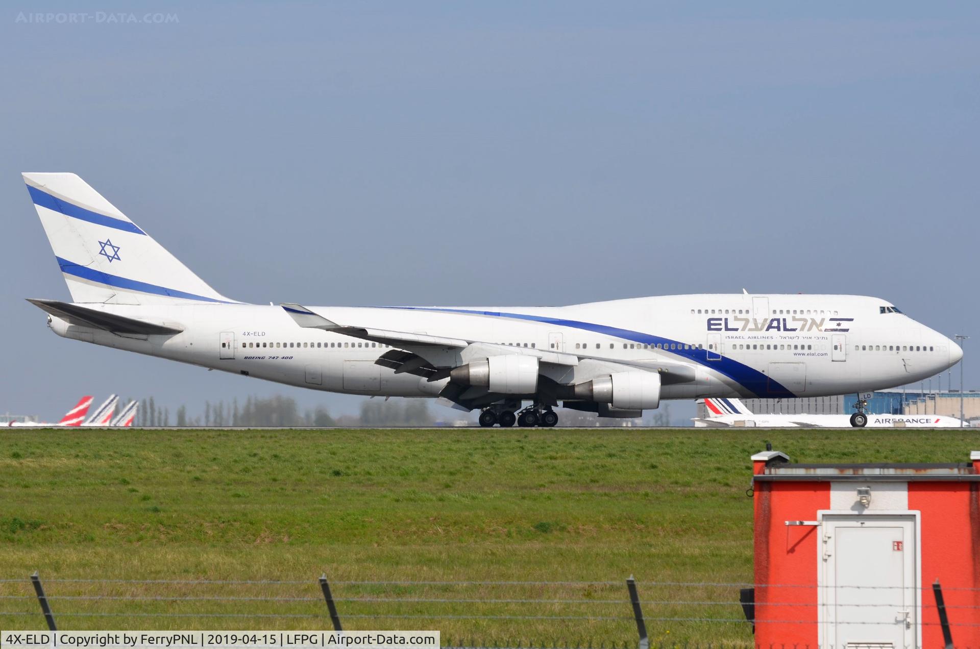 4X-ELD, 1999 Boeing 747-458 C/N 29328, El AL B744 arrived
