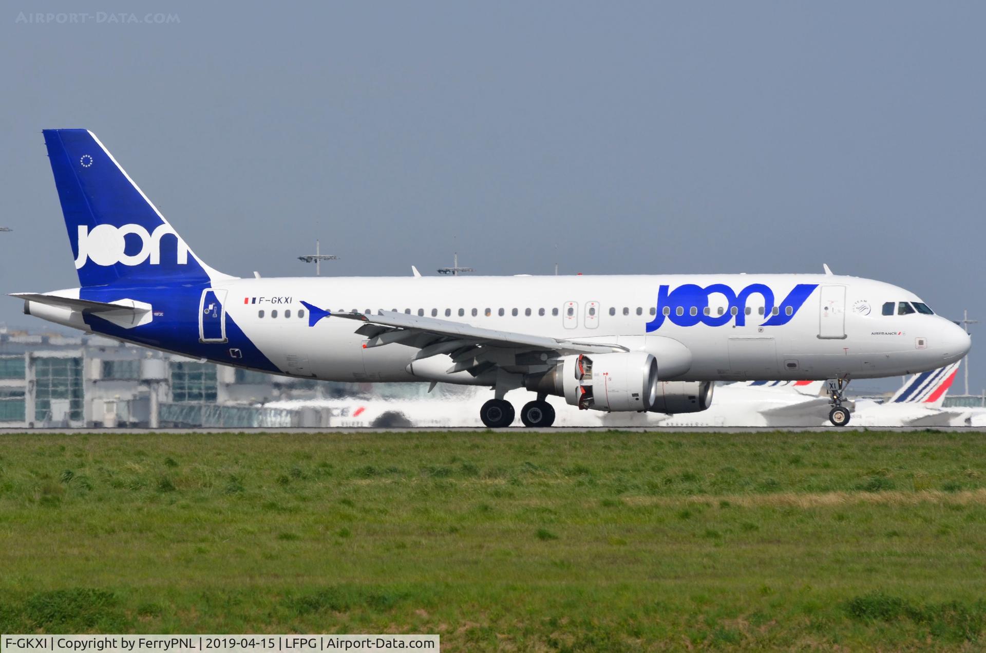 F-GKXI, 2003 Airbus A320-214 C/N 1949, Arrival of Joon A320