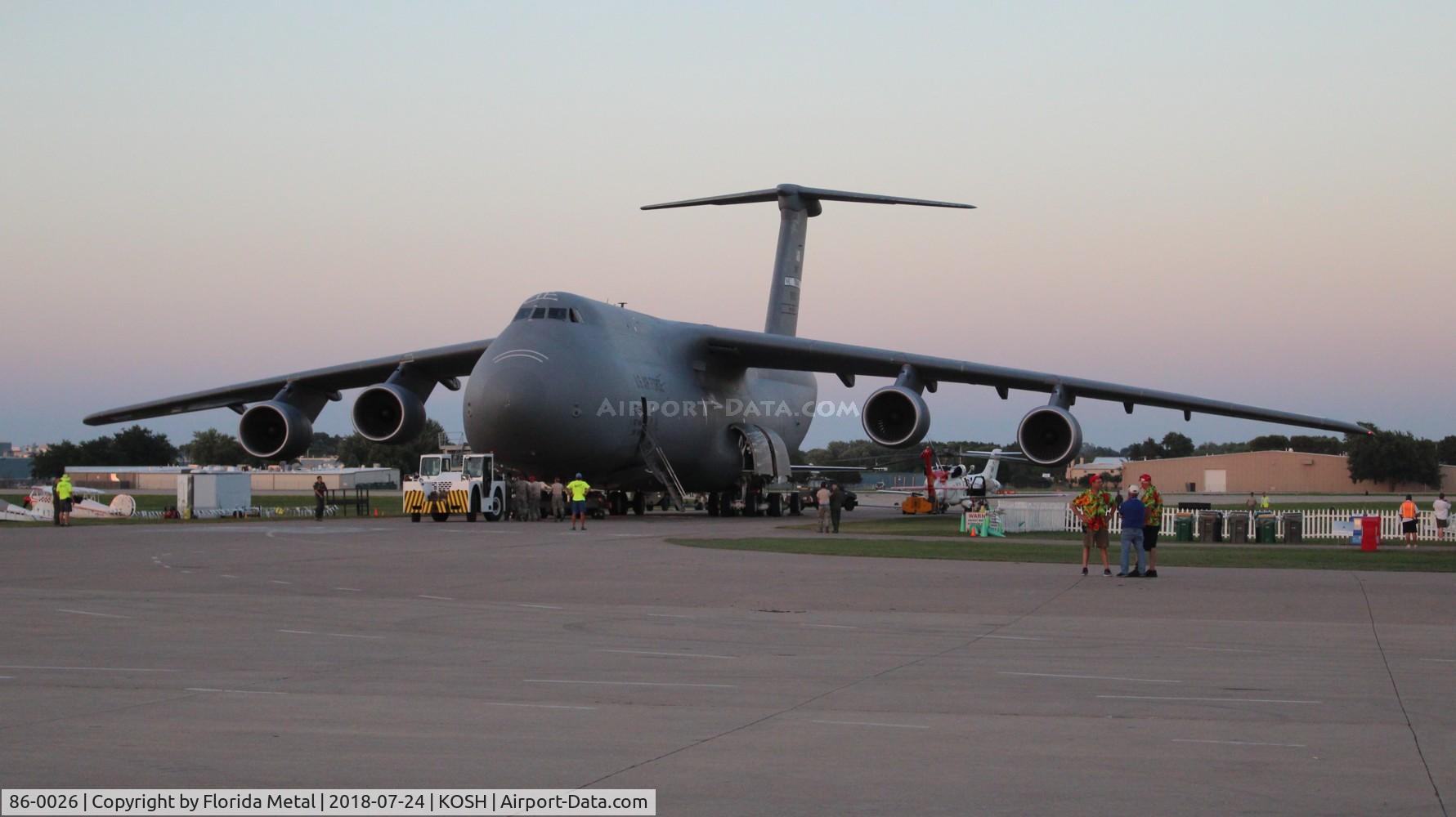 86-0026, Lockheed C-5M Super Galaxy C/N 500-0112, Air Venture 2018