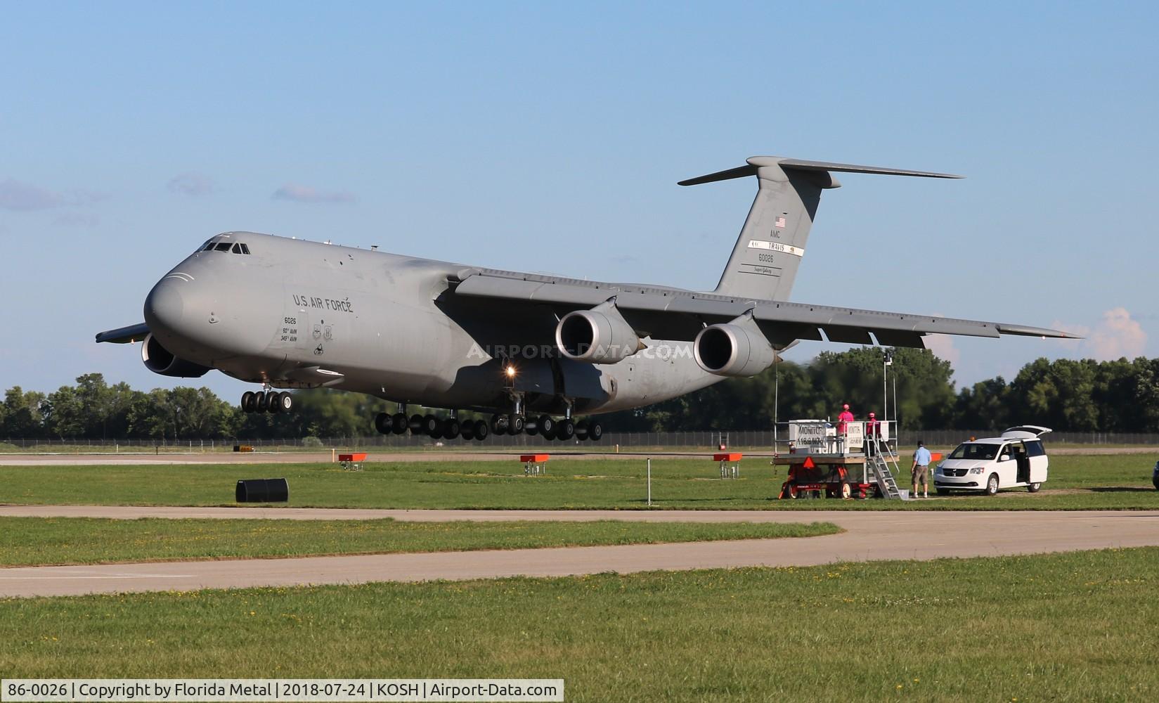 86-0026, Lockheed C-5M Super Galaxy C/N 500-0112, Air Venture 2018