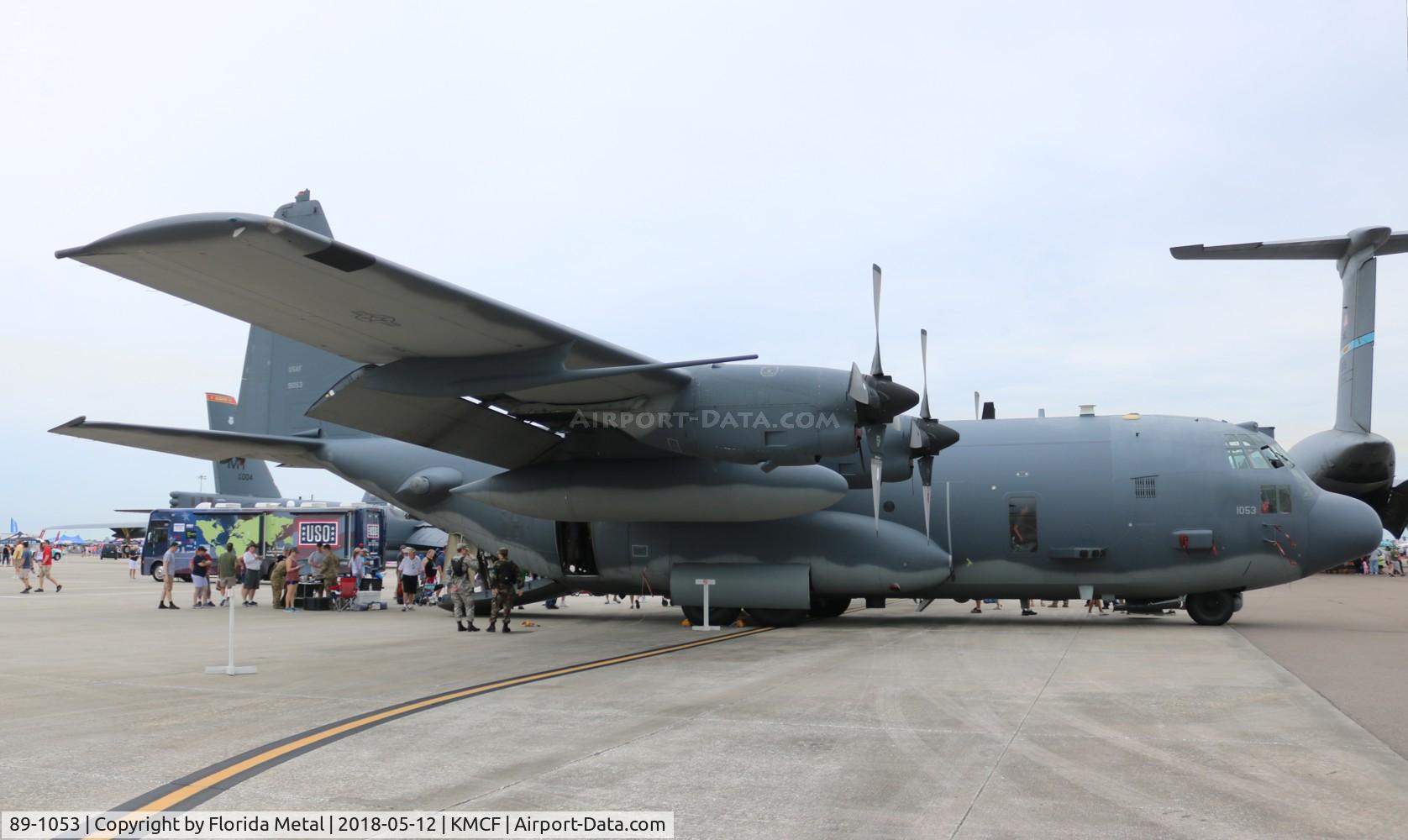 89-1053, 1989 Lockheed AC-130U Spooky II C/N 382-5201, MacDill Airfest 2018