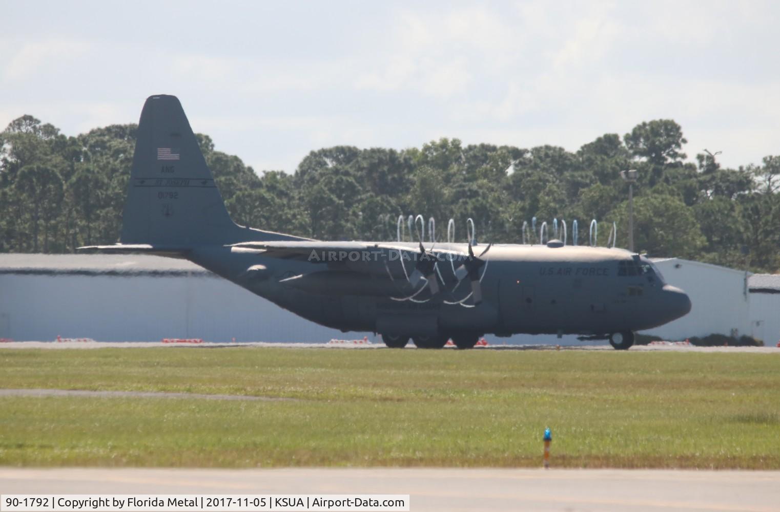 90-1792, 1990 Lockheed C-130H Hercules C/N 382-5245, Stuart Air Show 2017