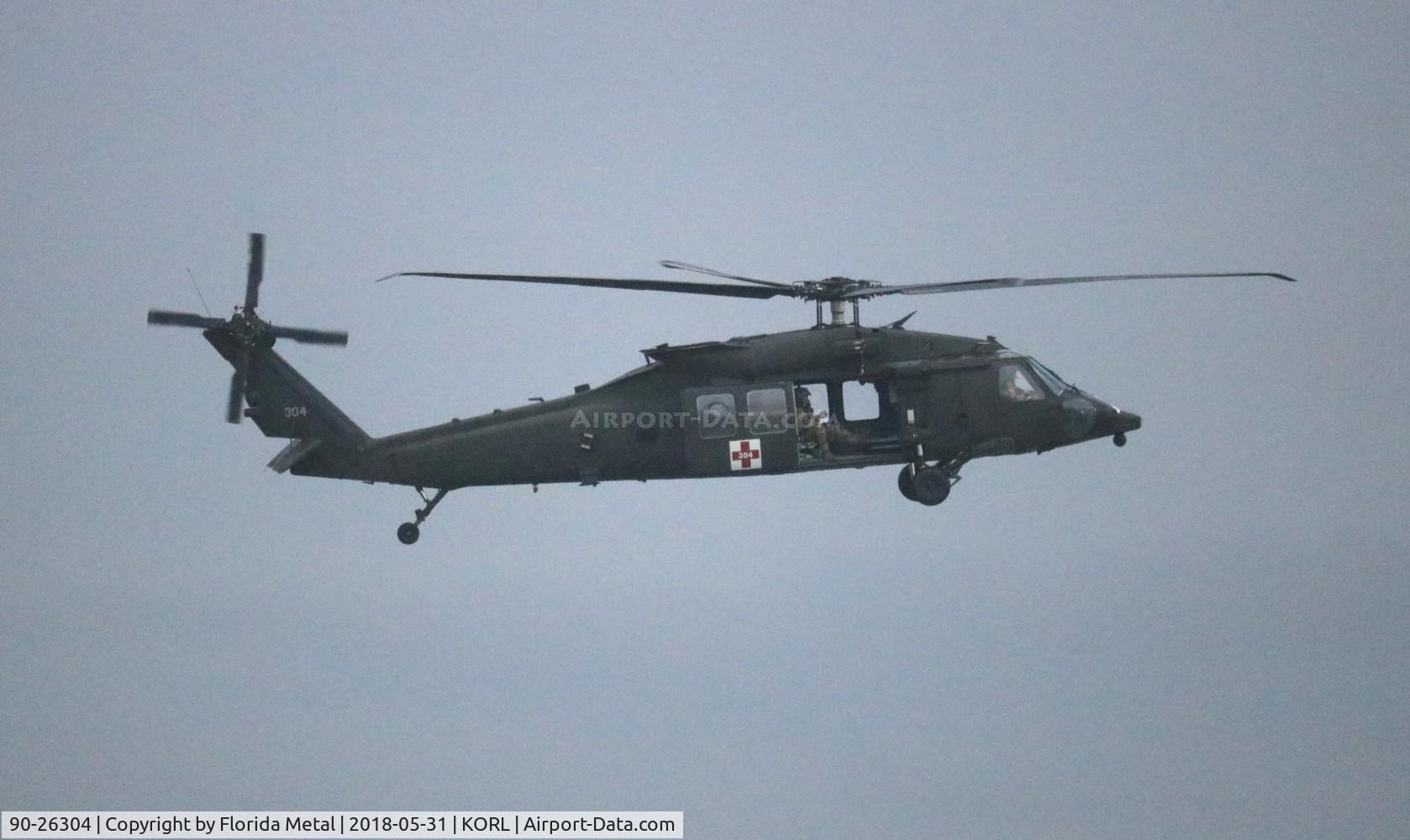 90-26304, 1990 Sikorsky UH-60L Black Hawk C/N 70-1538, UH-60L