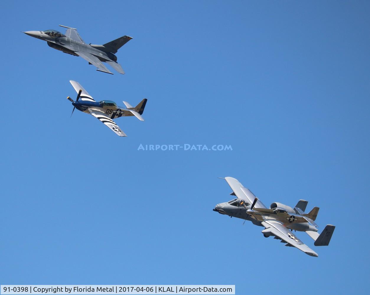 91-0398, 1993 General Dynamics F-16C Fighting Falcon C/N CC-86, Sun N Fun 2017