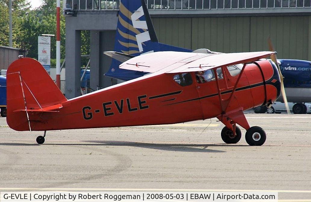 G-EVLE, 1939 Rearwin 8125 Cloudster C/N 803, STAMPE FLY IN.