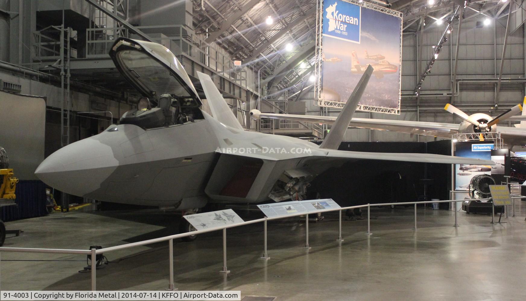 91-4003, 1992 Lockheed Martin F-22A Raptor C/N 4003, F-22A