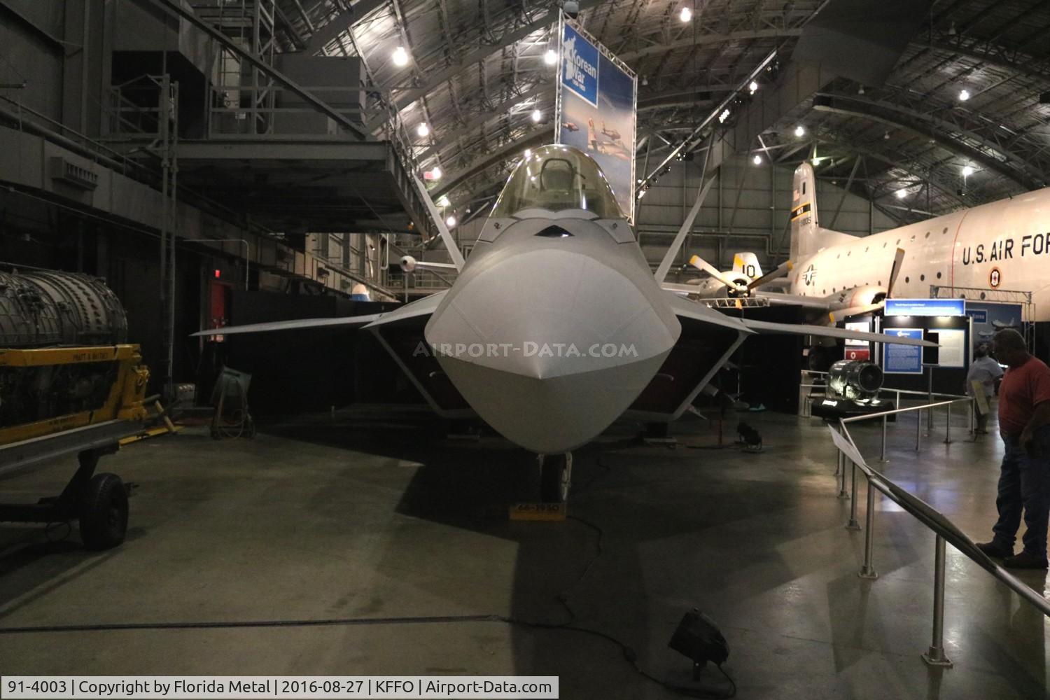 91-4003, 1992 Lockheed Martin F-22A Raptor C/N 4003, F-22A
