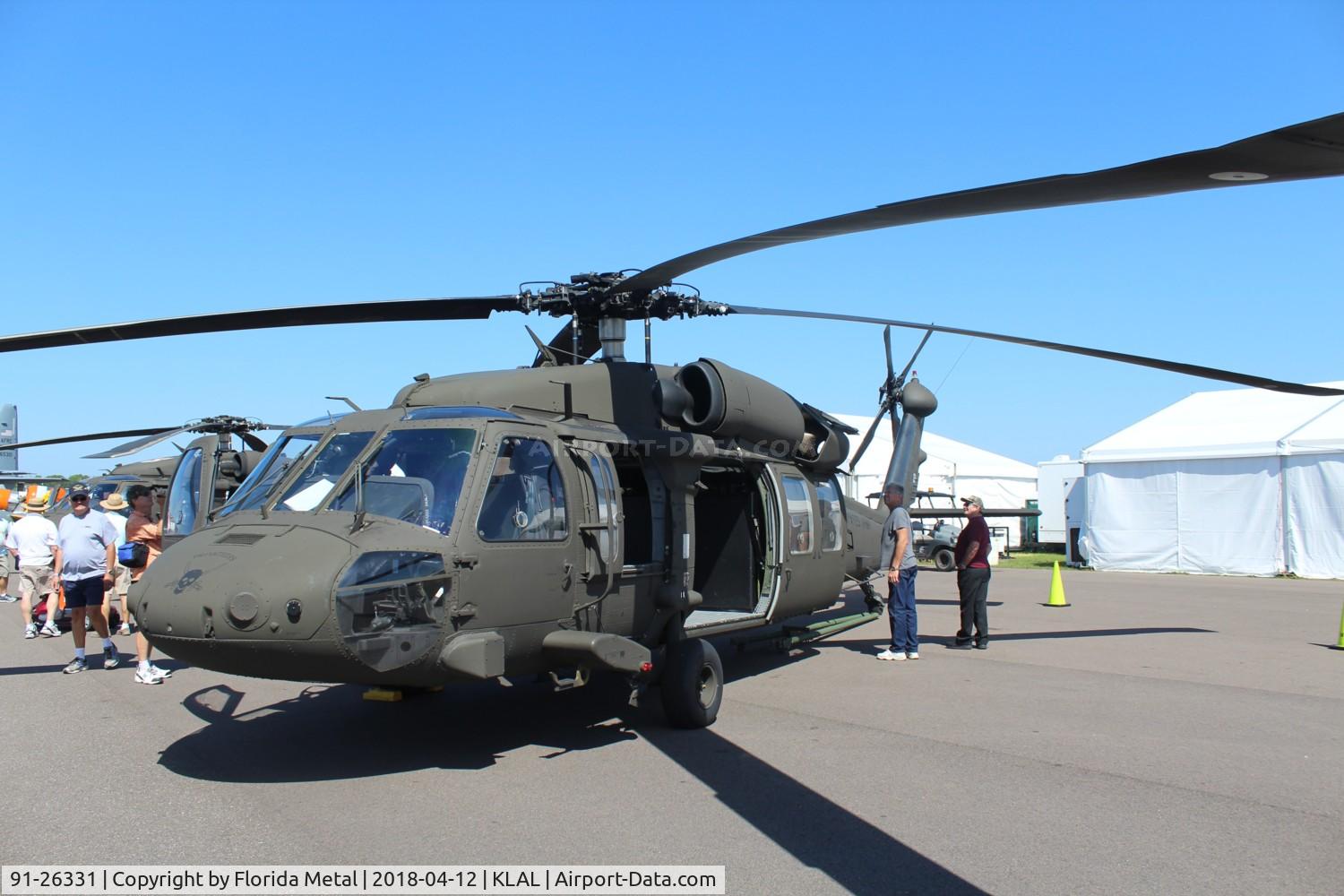 91-26331, 1991 Sikorsky UH-60L Blackhawk C/N 701629, Sun N Fun 2018