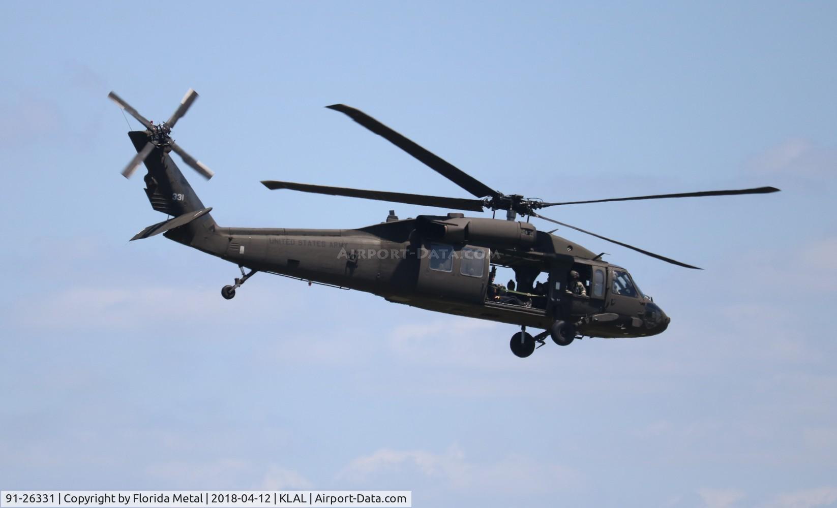 91-26331, 1991 Sikorsky UH-60L Blackhawk C/N 701629, Sun N Fun 2018