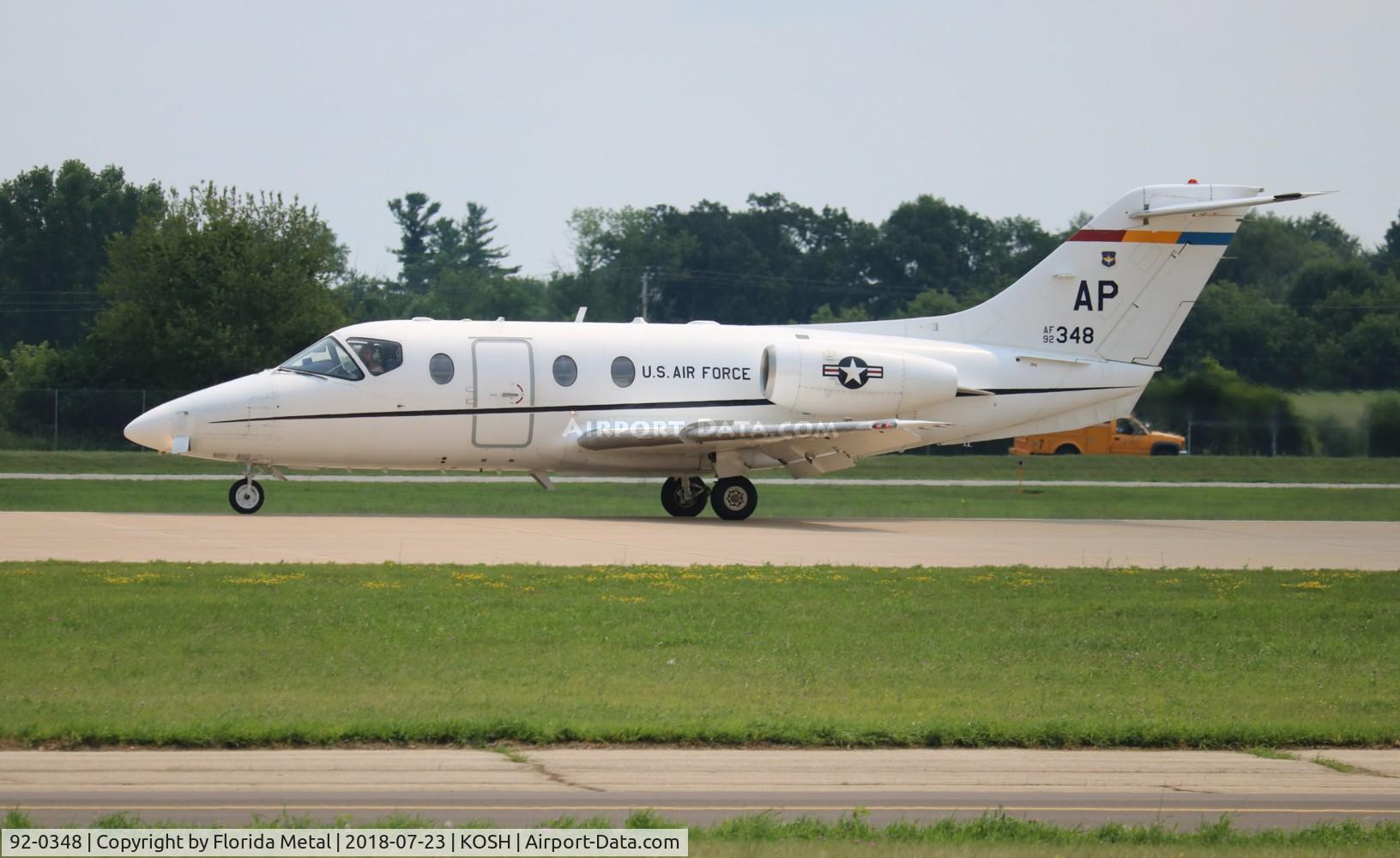 92-0348, 1992 Beechcraft T-1A Jayhawk C/N TT-62, Air Venture 2018