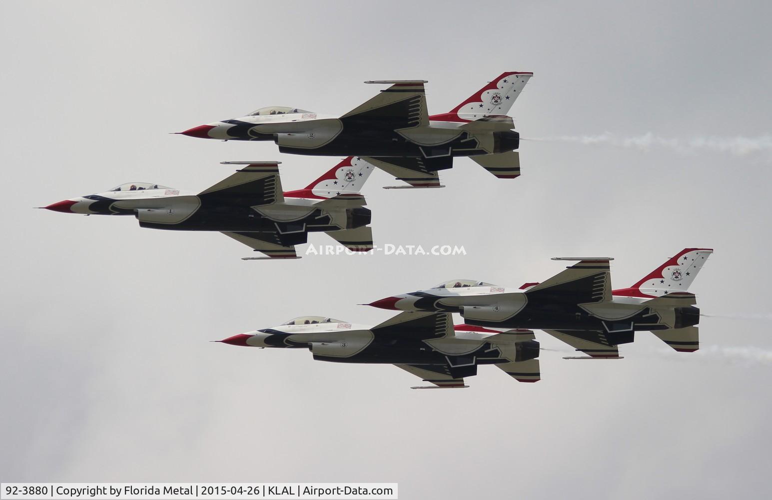 92-3880, 1992 General Dynamics F-16CJ Fighting Falcon C/N CC-122, Sun N Fun 2015