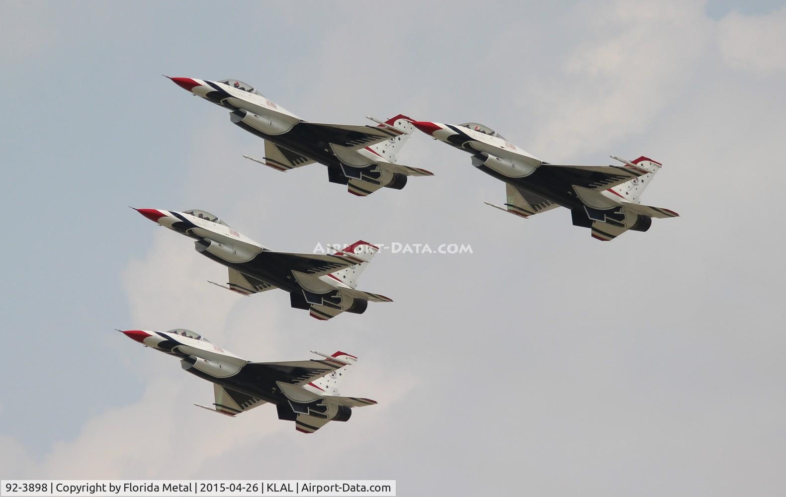 92-3898, General Dynamics F-16CJ Fighting Falcon C/N CC-140, Sun N Fun 2015
