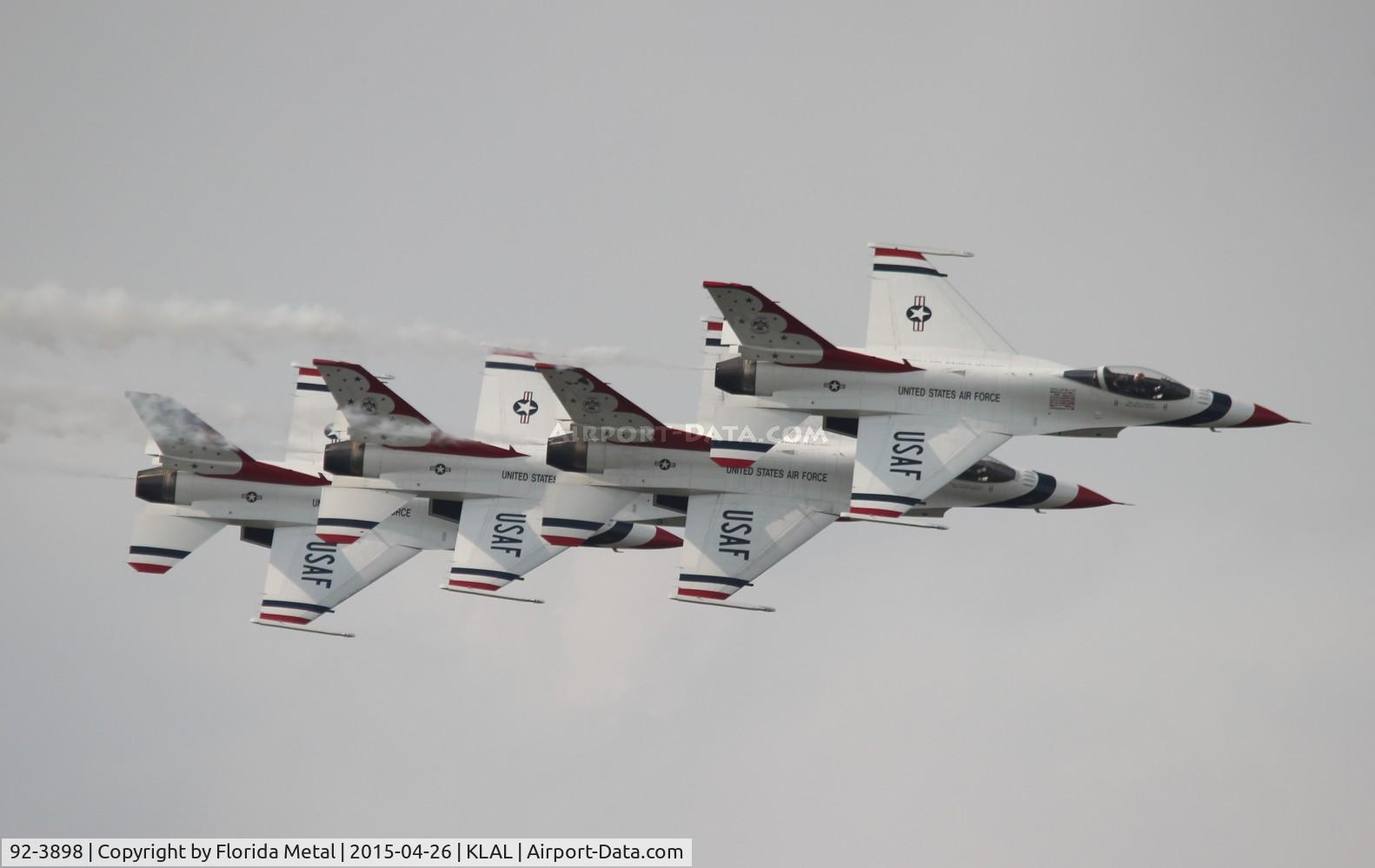 92-3898, General Dynamics F-16CJ Fighting Falcon C/N CC-140, Sun N Fun 2015
