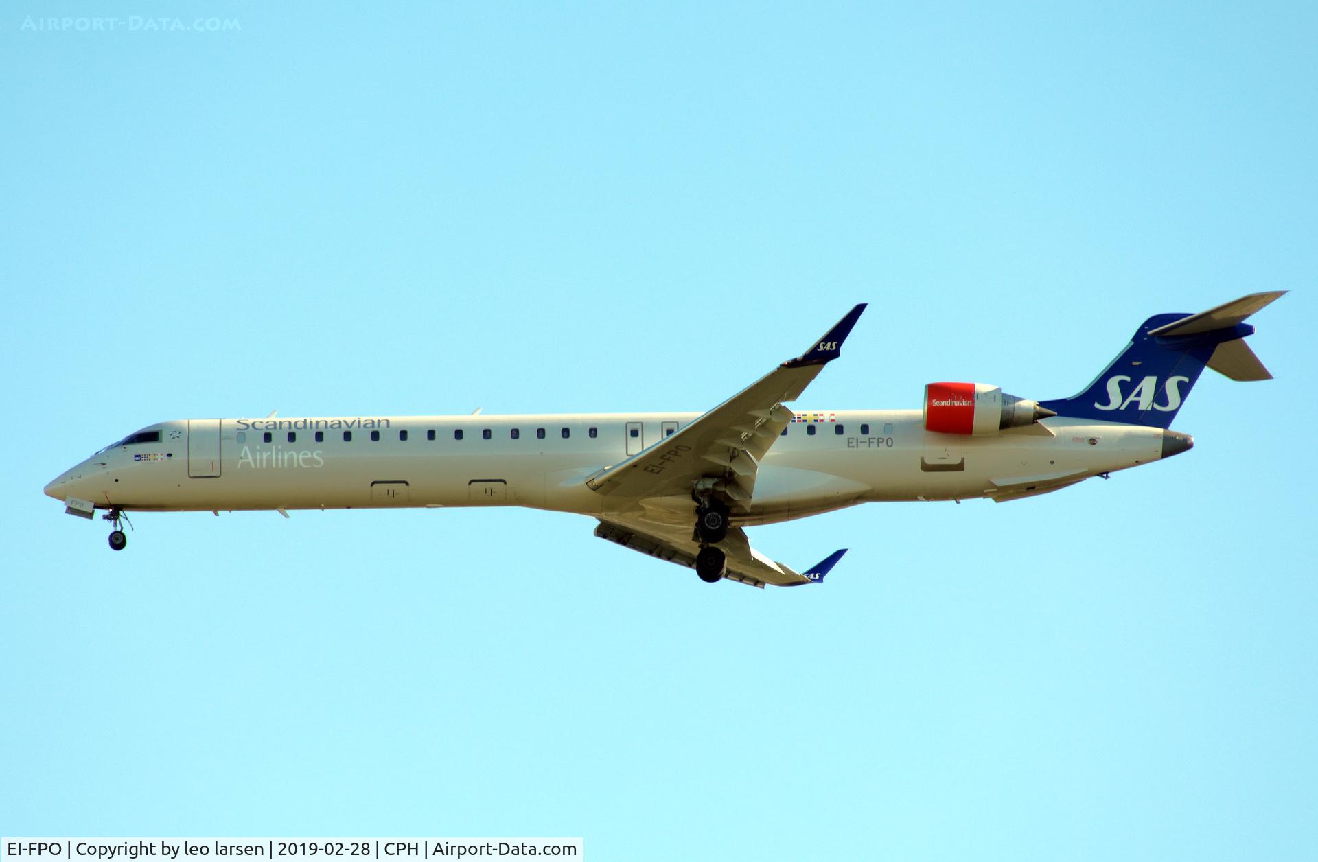 EI-FPO, 2017 Bombardier CRJ-900 (CL-600-2D24 C/N 15434, Copenhagen 28.2.2019