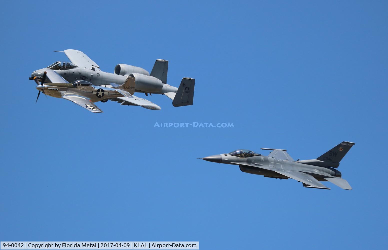 94-0042, Lockheed F-16CM Fighting Falcon C/N CC-194, Sun N Fun 2017