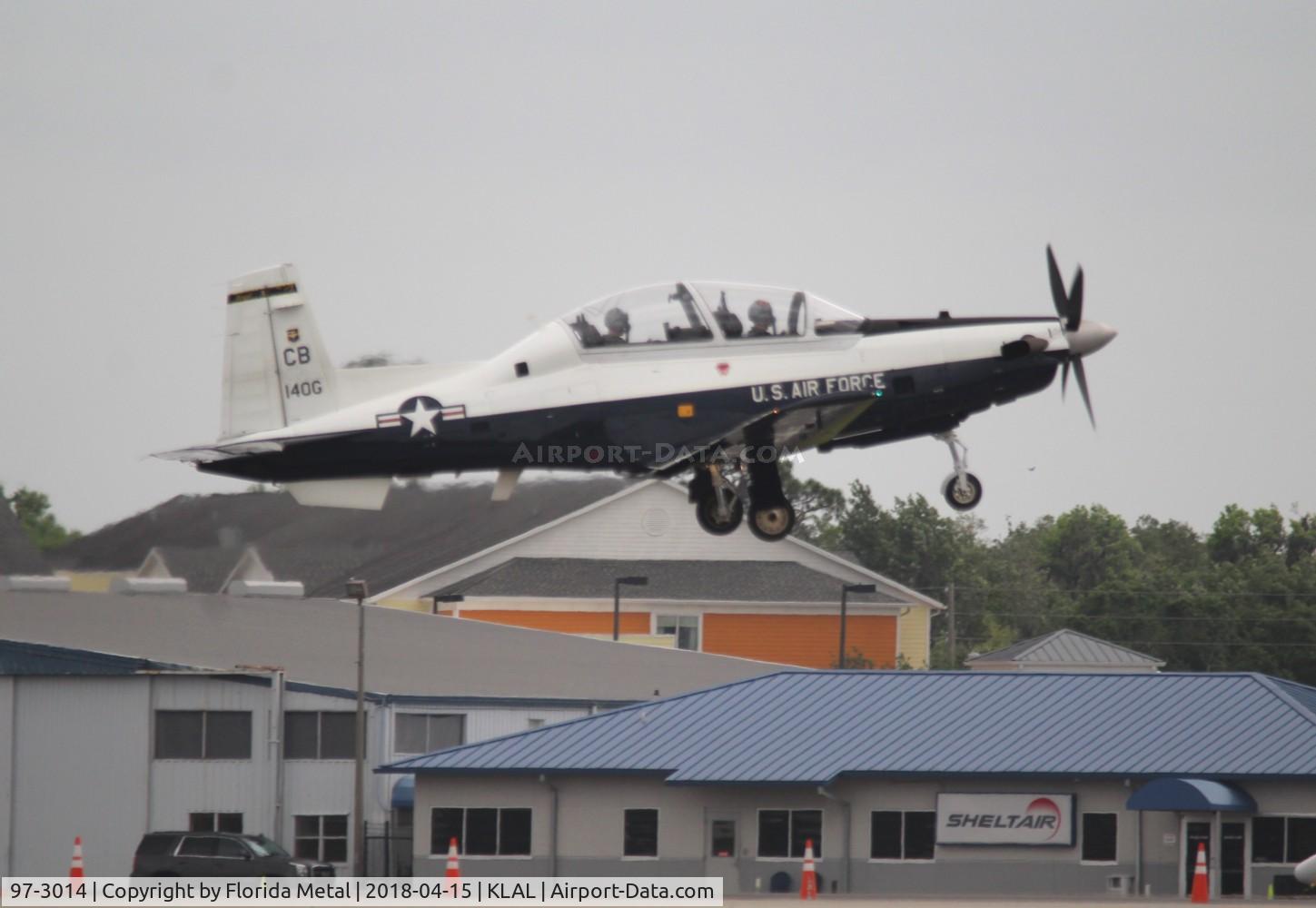 97-3014, 1997 Raytheon T-6A Texan II C/N PT-18, Sun N Fun 2018