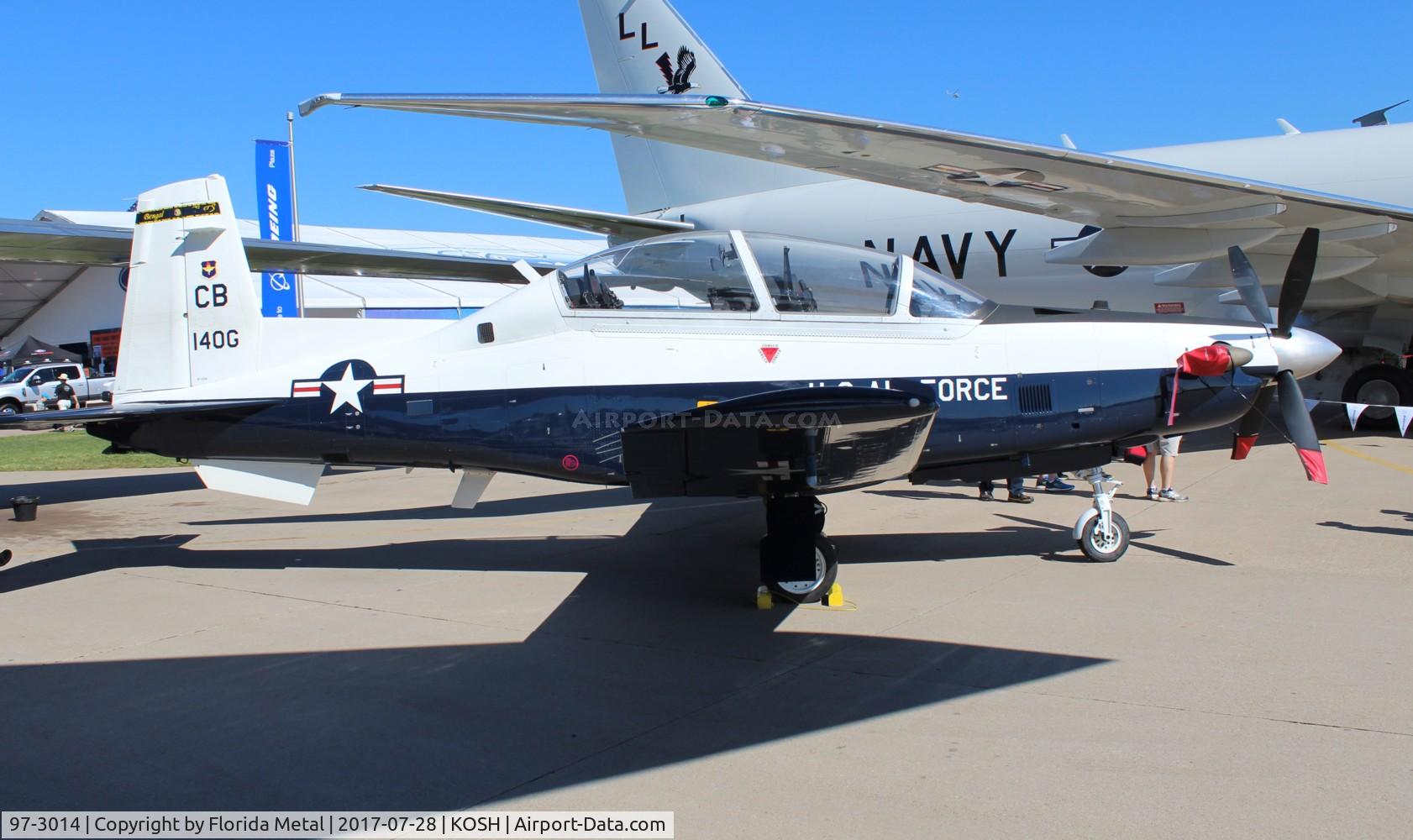 97-3014, 1997 Raytheon T-6A Texan II C/N PT-18, Air Venture 2017