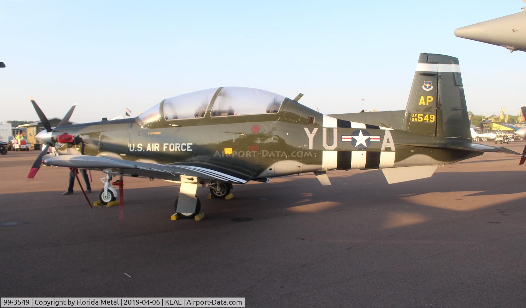 99-3549, 1999 Raytheon T-6A Texan II C/N PT-53, Texan II