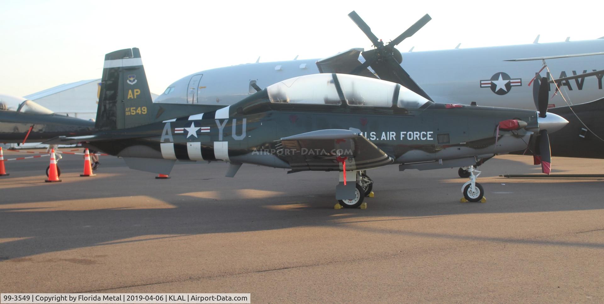 99-3549, 1999 Raytheon T-6A Texan II C/N PT-53, Sun N Fun 2019