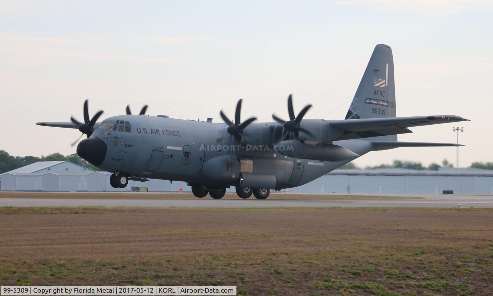 99-5309, 1999 Lockheed WC-130J Hercules C/N 382-5501, WC-130J