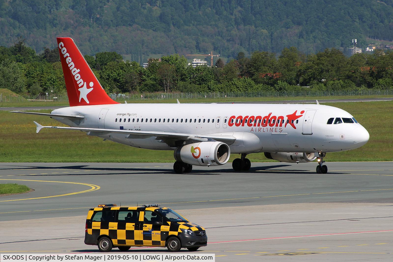 SX-ODS, 2006 Airbus A320-232 C/N 2724, Corendon Airlines A320-200 @GRZ (saisonal charter to RHO)