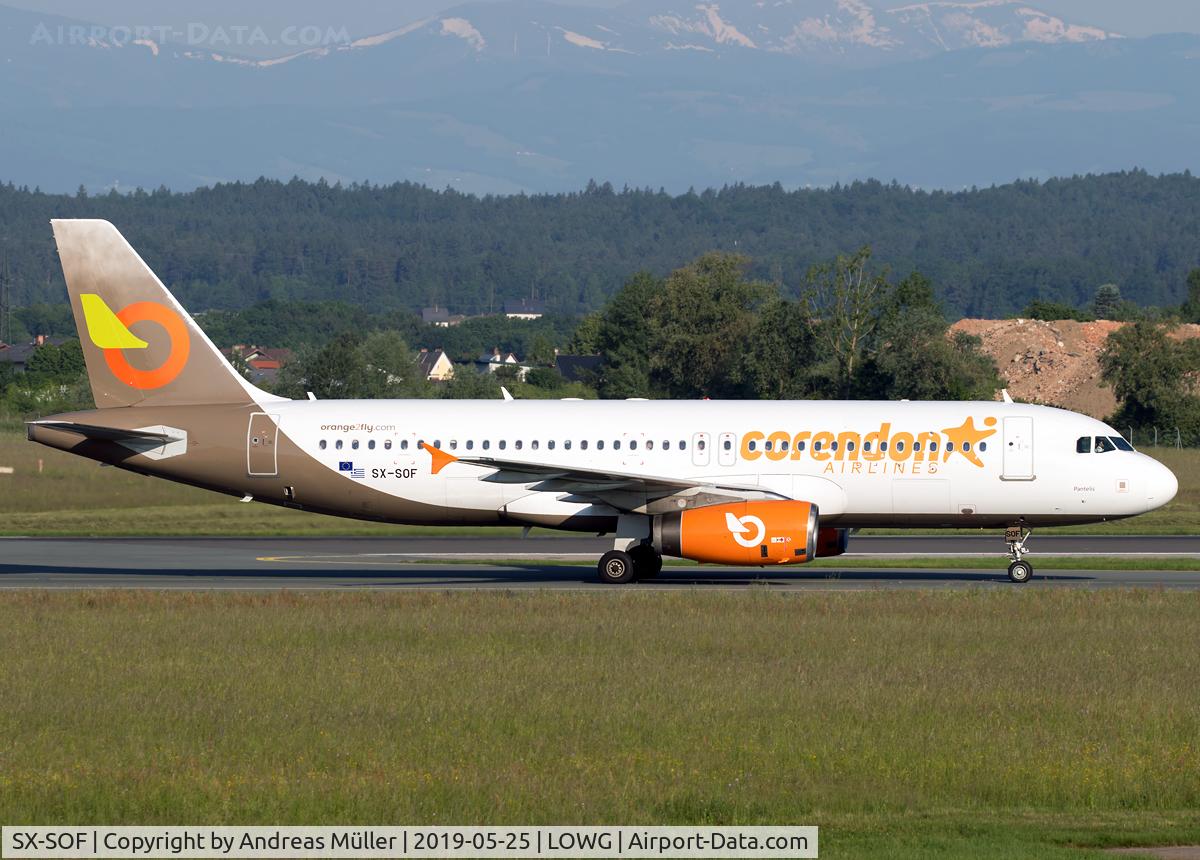 SX-SOF, 2005 Airbus A320-232 C/N 2479, opf Corendon Airlines.