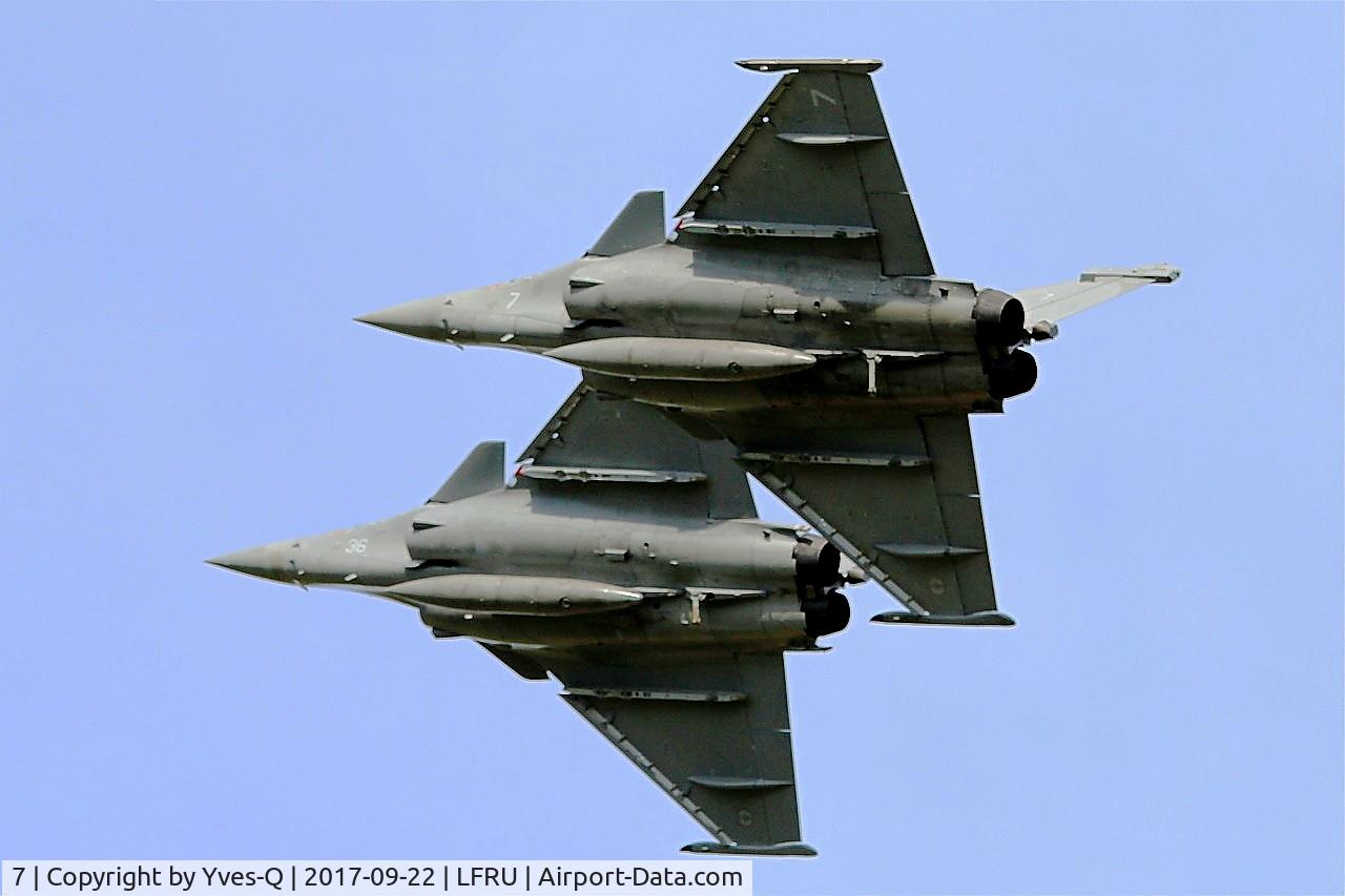 7, Dassault Rafale M C/N 7, Dassault Rafale M, On display, Morlaix-Ploujean airport (LFRU-MXN) air show 2017