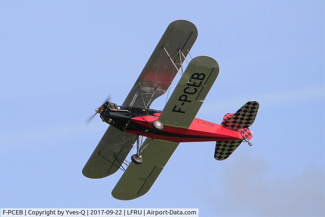 F-PCEB, Hatz CB-1 C/N 639, Hatz CB-1, On display, Morlaix-Ploujean airport (LFRU-MXN) air show 2017