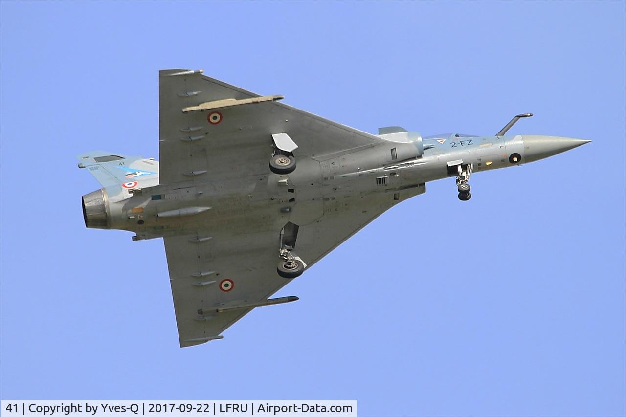 41, Dassault Mirage 2000-5F C/N 41, Dassault Mirage 2000-5F, On display, Morlaix-Ploujean airport (LFRU-MXN) Air show 2017